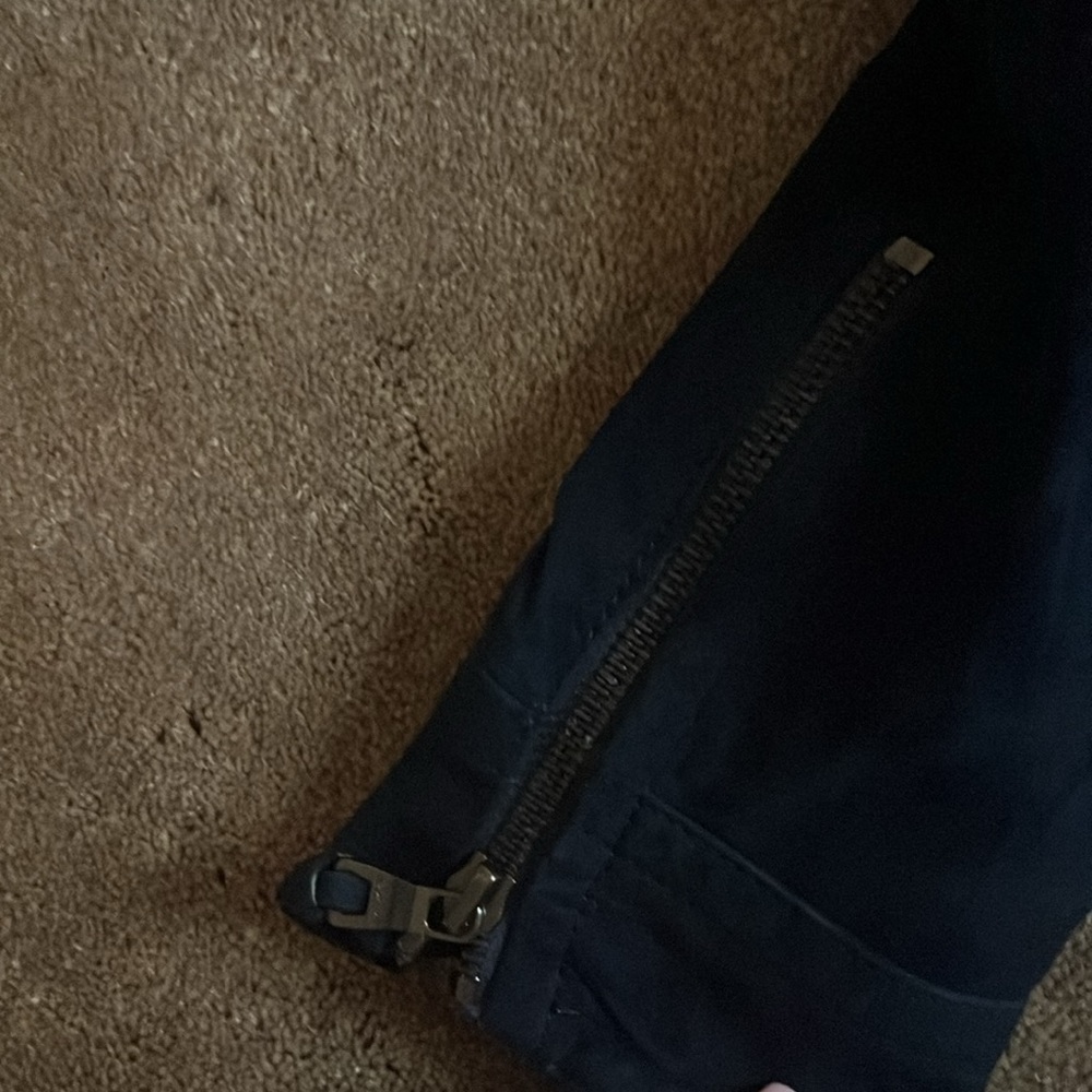 Coach Navy Blue Motto Jacket - Picture 12 of 12